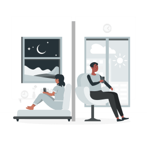 Illustration de difficultés relationnelles 